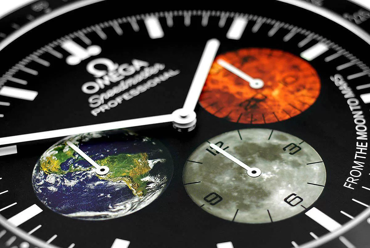 Omega Speedmaster Moon to Mars | Wall Clock - Image 4