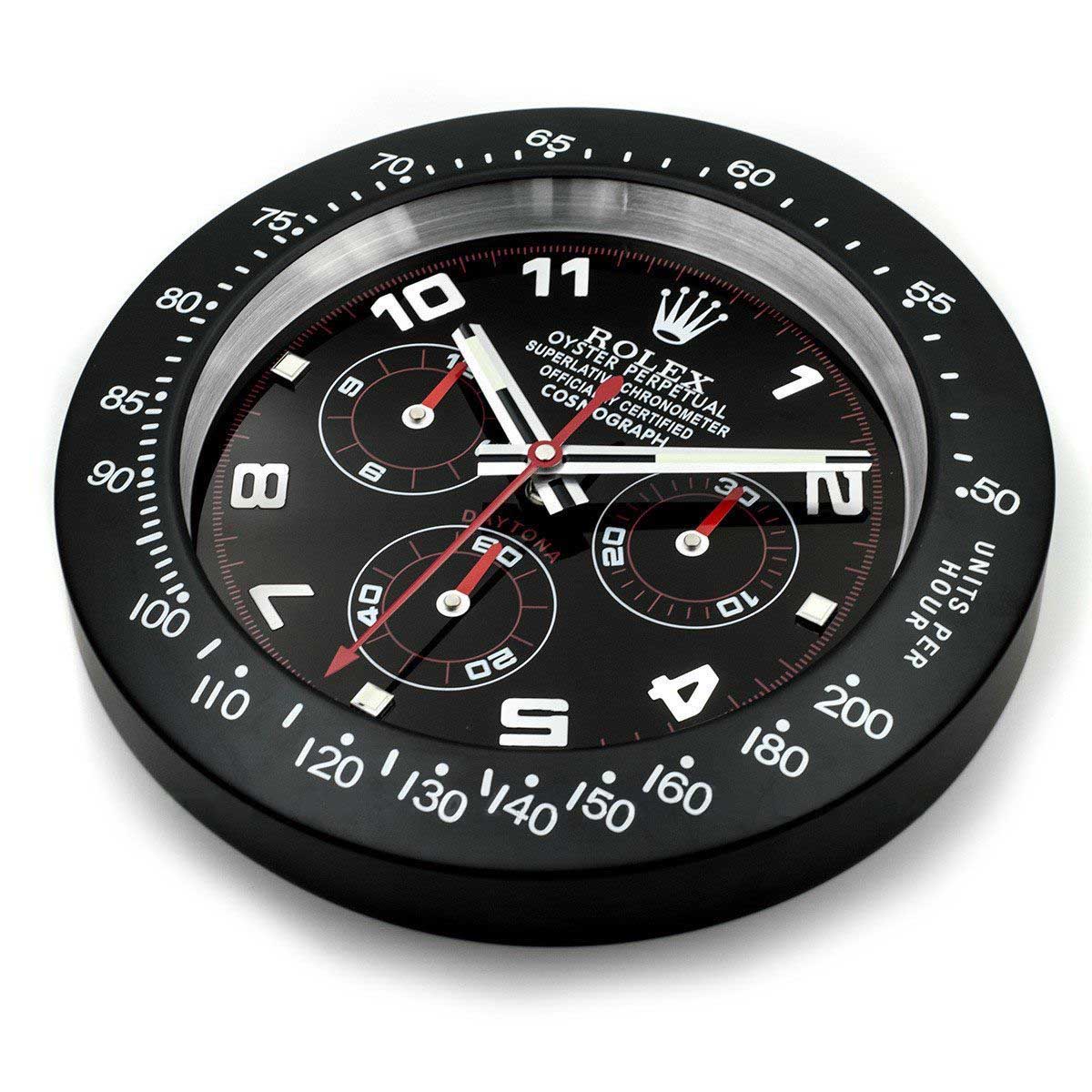 Rolex Daytona Series,Black | Wall Clock - Image 2