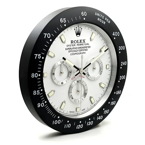 Rolex Daytona Panda Series ,Black & White | Wall Clock - Image 2