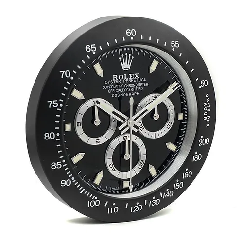 Rolex Daytona Series , Black | Wall Clock - Image 2