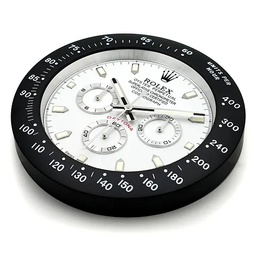 Rolex Daytona Panda Series ,Black & White | Wall Clock - Image 3