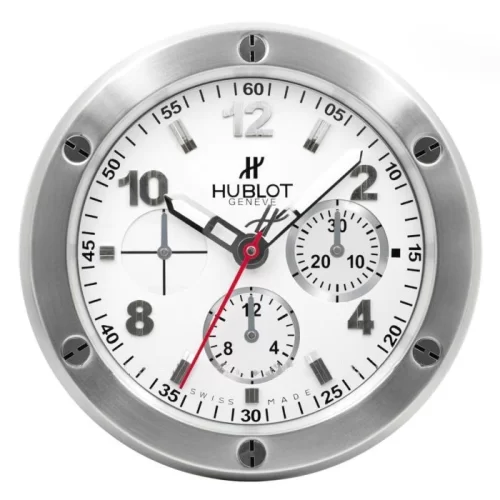 Hublot Big Bang Series ，Silver & White Wall Clock