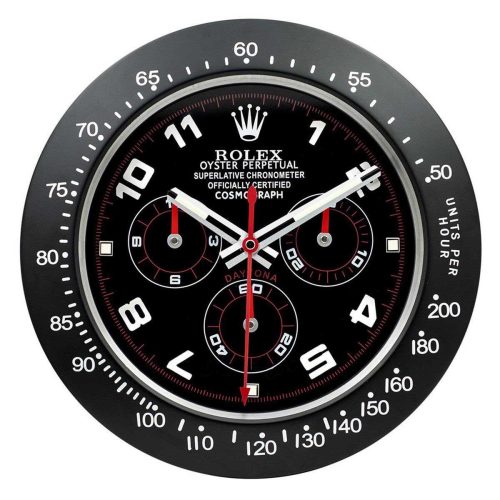 Rolex Daytona Series,Black | Wall Clock