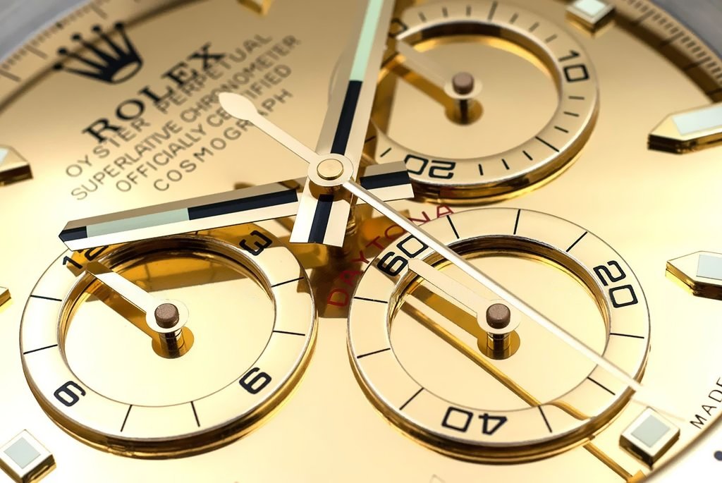 Rolex Wall Clock Daytona Series ,Full Gold - Image 4