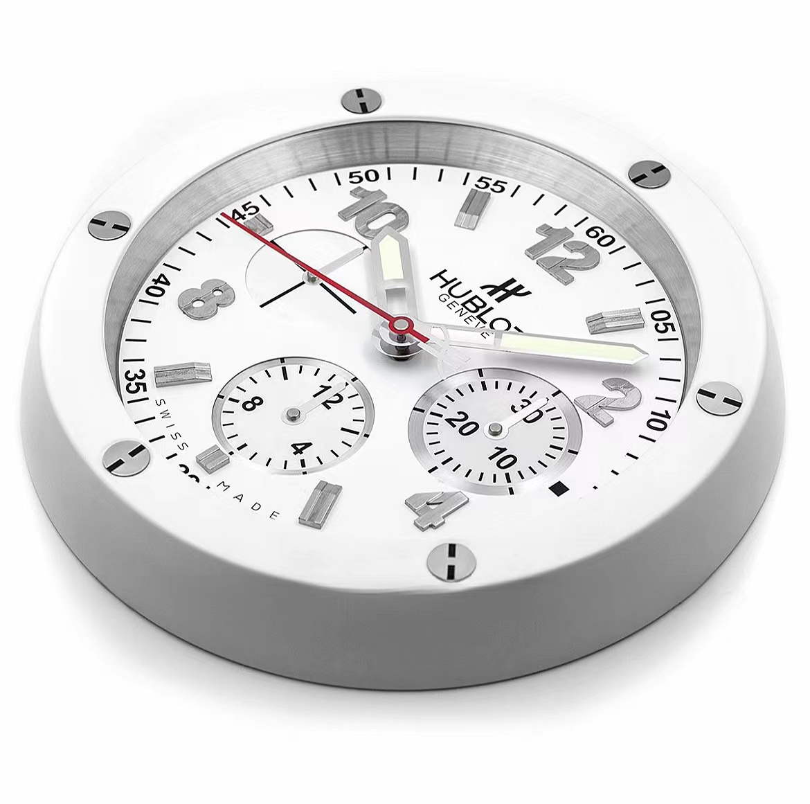 Hublot Big Bang White Wall Clock - Image 3