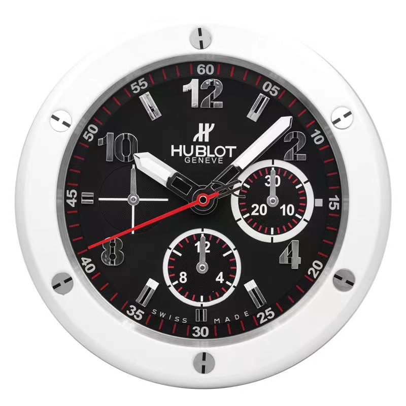 Hublot Big Bang Series White & Black Wall Clock