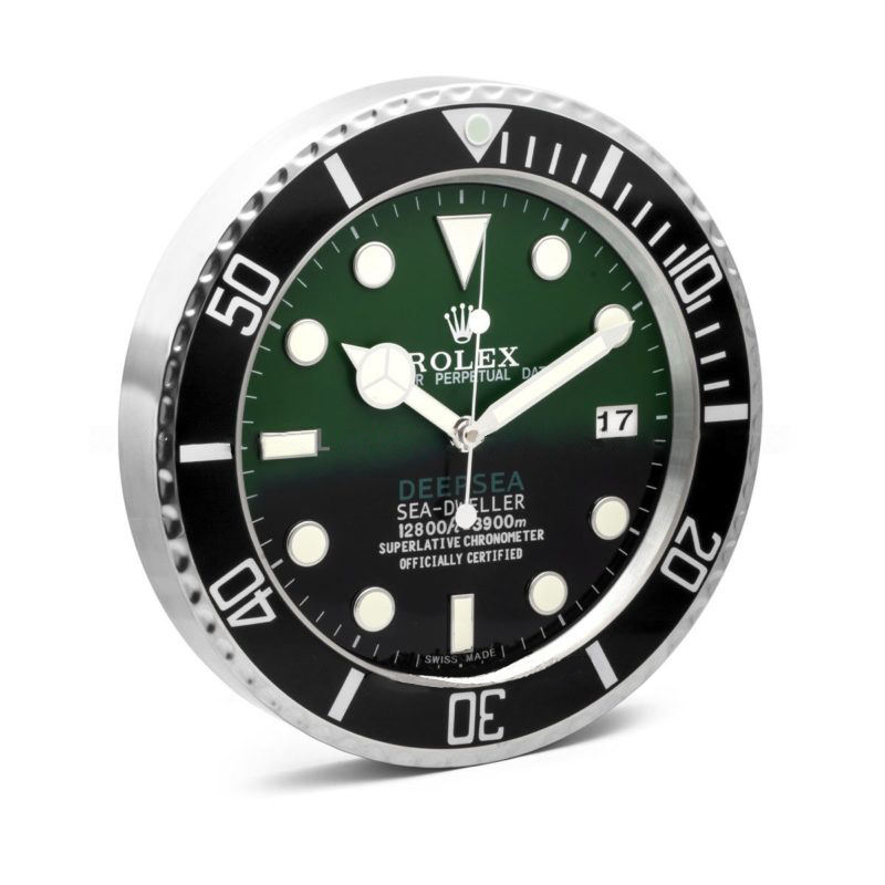 Rolex Deepsea Wall Clock I Green & Black Sea-Dweller - Image 2