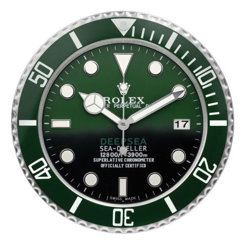 Rolex Deepsea Wall Clock I Green Sea-Dweller