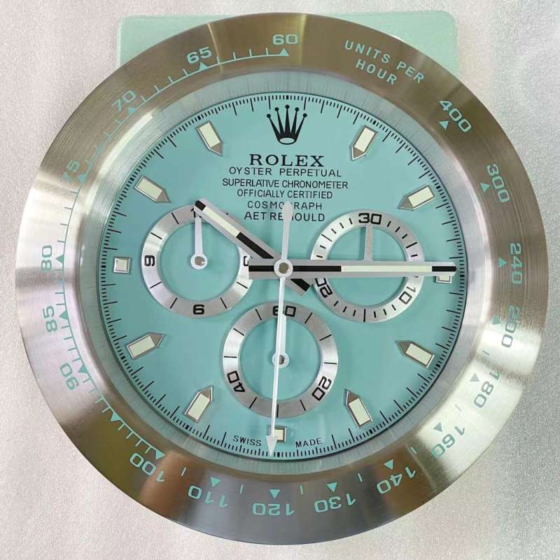 Daytona Cosmograph Wall Clock | Platinum Dial